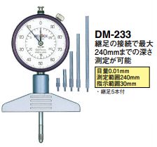 Đồng hồ đo độ sâu DM-233 Teclock