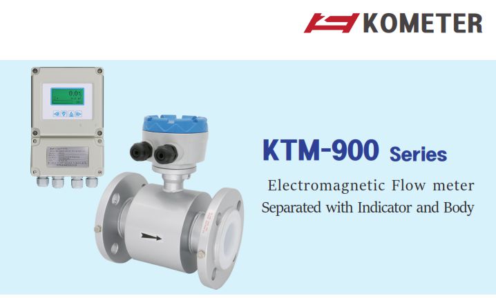 Đồng hồ đo lưu lượng KTM-900 Kometer | Electromagnetic Flowmeter KTM-900 Kometer