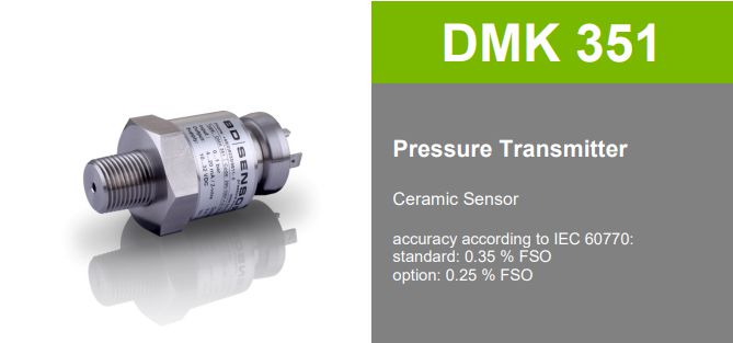 DMK351 Pressure Sensor SensorsONE | Cảm biến áp suất DMK351