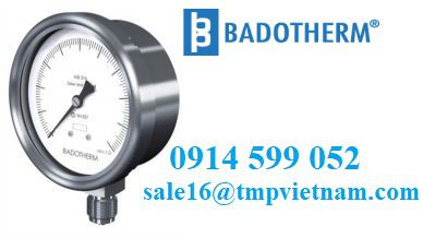 Đồng hồ đo áp suất Badotherm BDT18