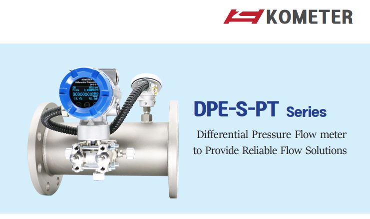 DPE-S-PT Đồng hồ đo lưu lượng chênh lệch Kometer | DPE-S-PT Differential Pressure Flow meter Kometer