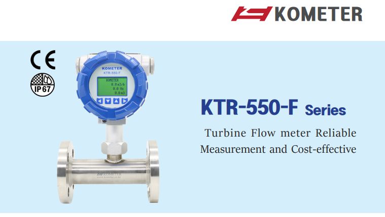 KTR-550 Turbine Flowmeter Kometer | Lưu lượng kế KTR-550 Kometer
