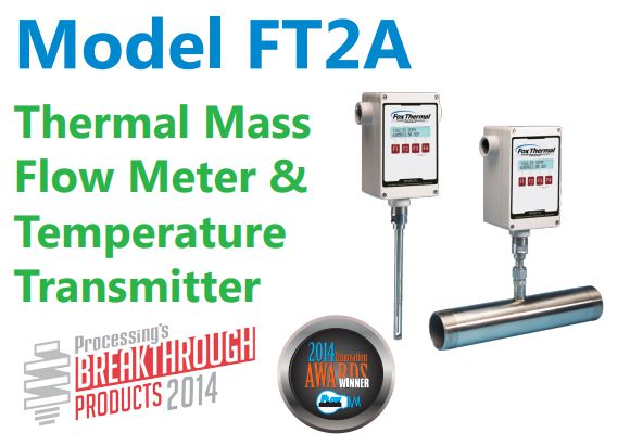 Flow Meter FT2A Fox Thermal | Đồng hồ đo lưu lượng FT2A Fox Thermal