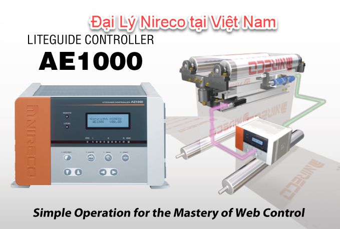 AE1000 Liteguide Controller Nireco | Bộ điều khiển vị trí cạnh AE1000 Nireco