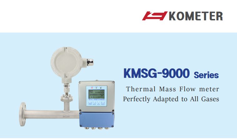 Lưu lượng kế KMSG-9000MT Kometer | Thermal Mass Flowmeter KMSG-9000MT Kometer