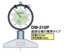 DM-210P Teclock Dụng cụ đo độ sâu lỗ