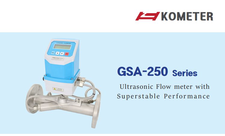 Lưu lượng kế siêu âm GSA-250 (Flange Type) KOMETER