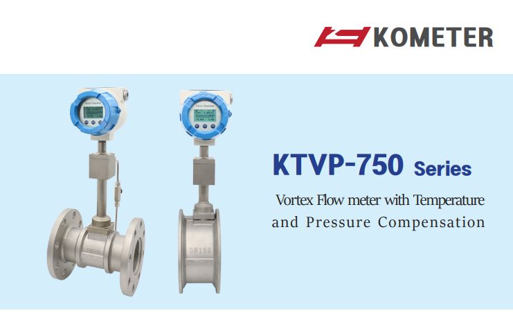ĐỒNG HỒ ĐO LƯU LƯỢNG KTVP-750 KOMETER | Vortex Flowmeter KTVP-750