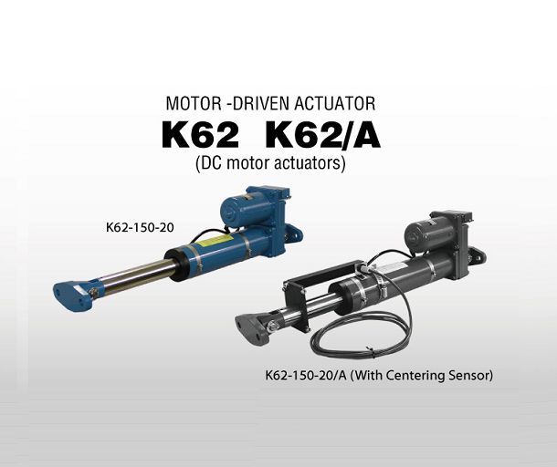 K62-150-20 DC Motor Actuator Nireco | Động cơ và bộ trục vít K62 Series Nireco
