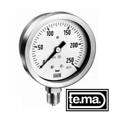 MB800 Pressure Gauge Tema | Đồng hồ đo áp suất MB800 Tema