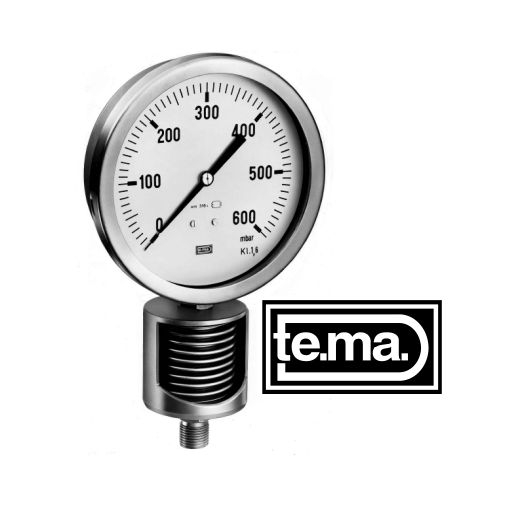 MS1000 Series Đồng hồ đo áp suất Tema | Pressure gauge MS1000 Series Tema