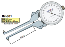 Thước đo IM-881 Teclock